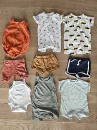Paka ubrań niemowlęcych 50-56