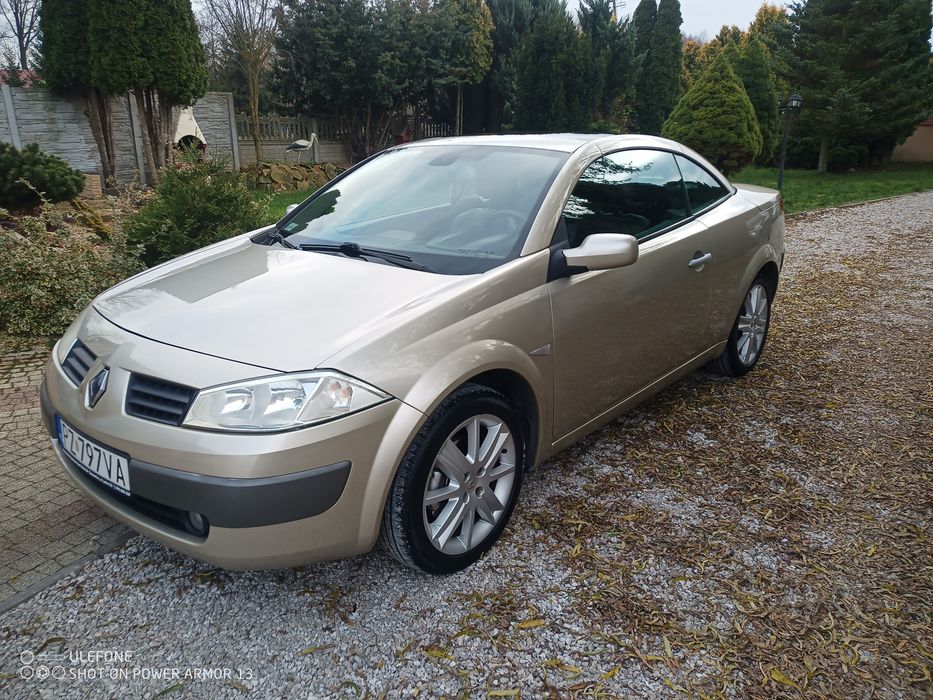 Renault Megane Cabrio 2.0*Gaz*Piękna*