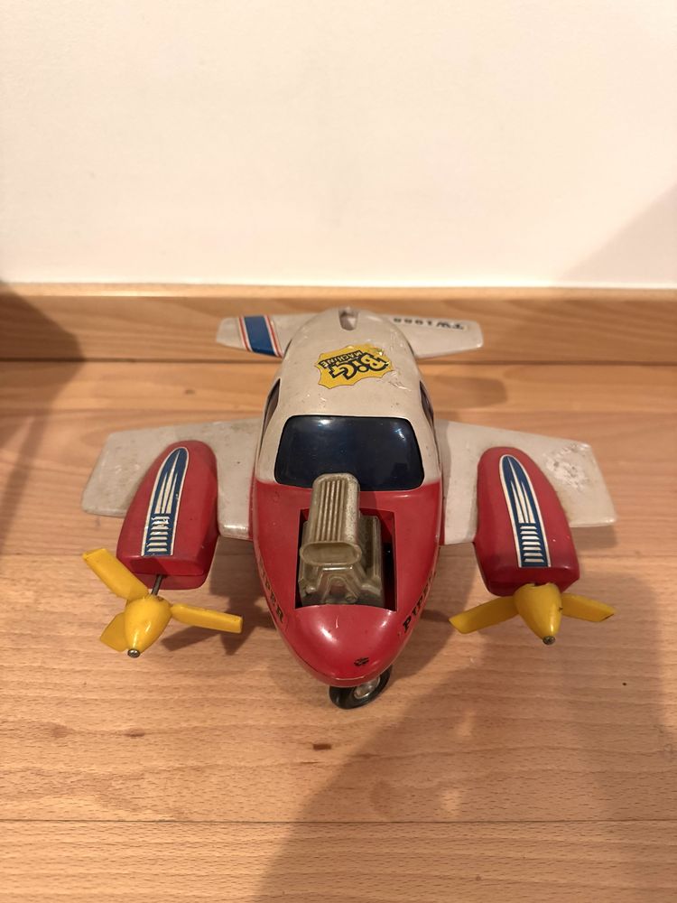Mota policia e aviao - brinquedos vintage