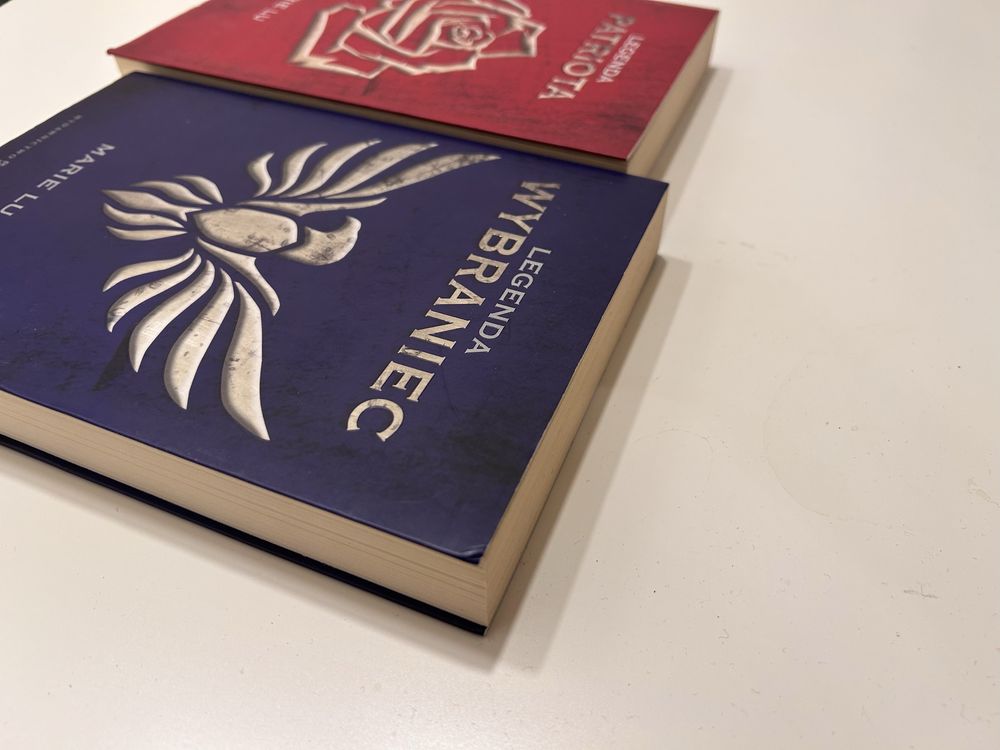 Seria Legenda - Marie Lu - 3 Tomy - Rebeliant, Wybraniec, Patriota