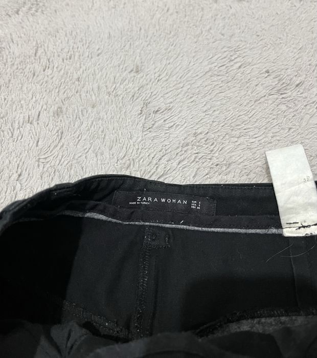 Zara Woman r. S czarne spodnie bryczesy damskie