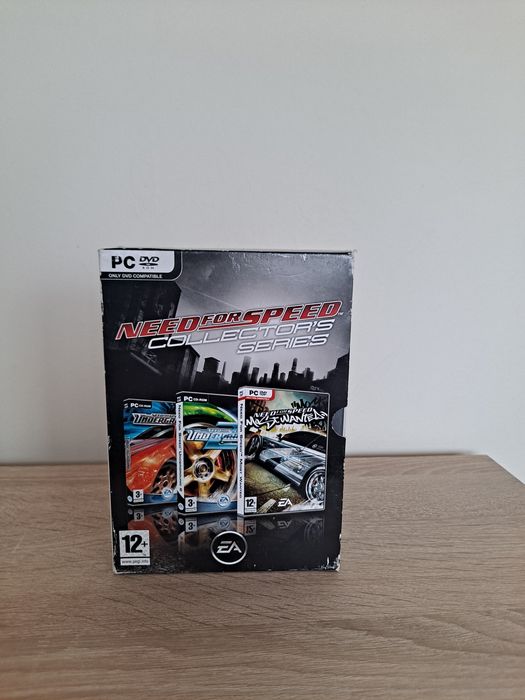 Need For Speed Collector's 3 NOWE Gry MostWanted Underground 1 i 2 PC