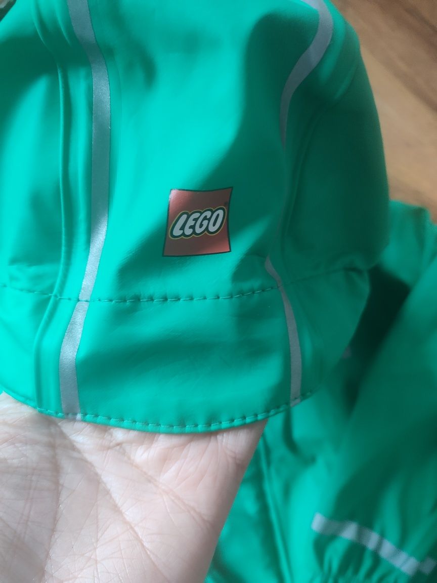 Kurtka gumowa na deszcz lego