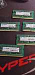 Memórias DDR3  8 GB -1600MHZ
