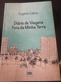 Livro novo diário de viagens fora da minha terra