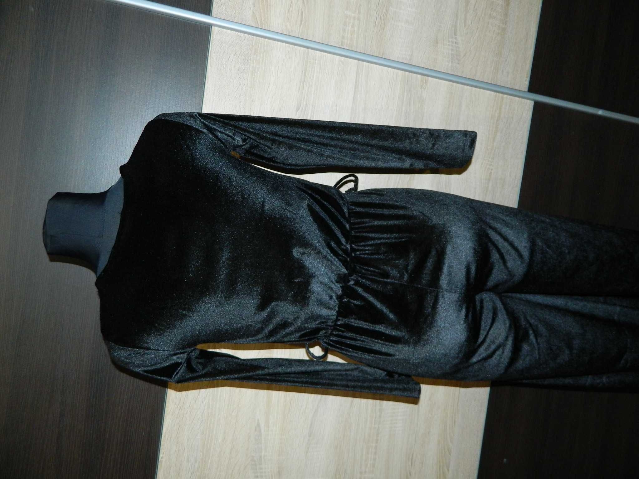 SINSAY welurowy kombinezon roz XS/S