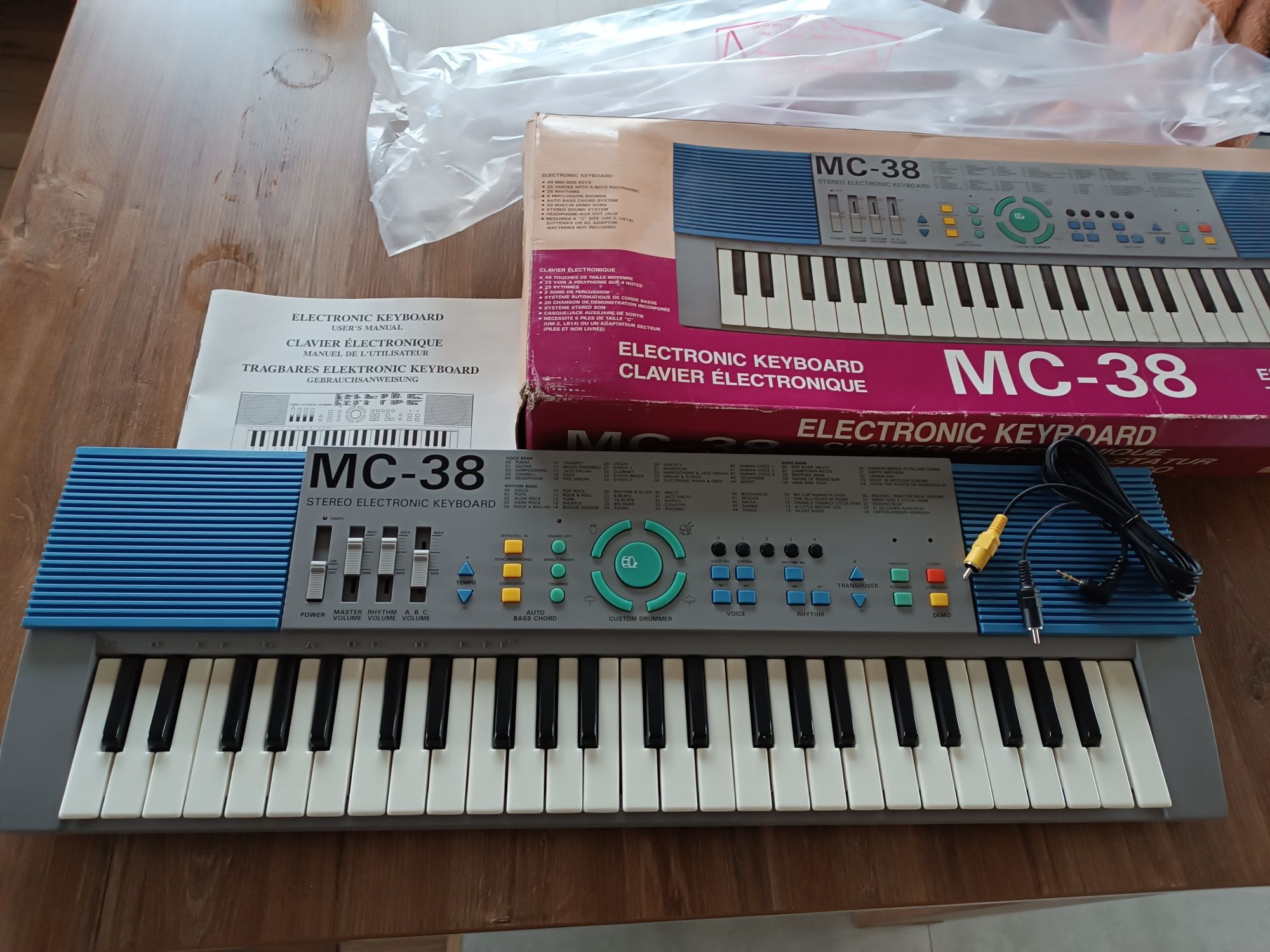 Dziecięce Organy klawisze Keyboard MC 38