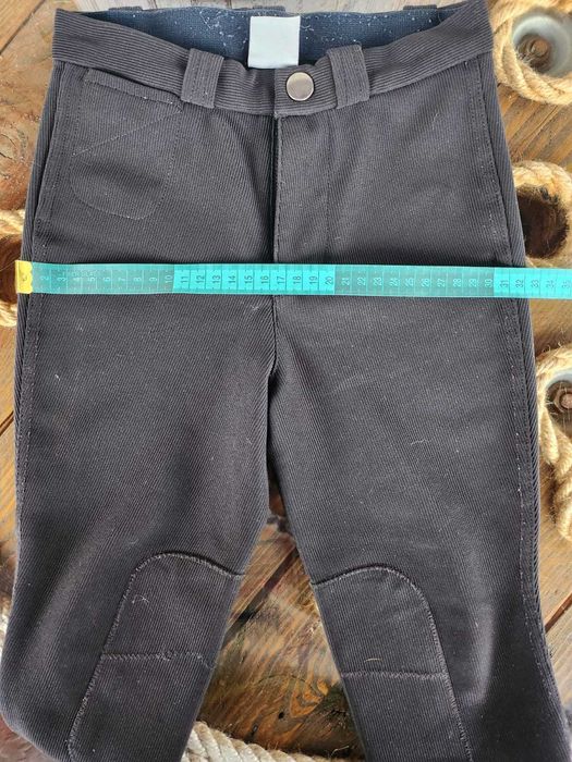 Bryczesy czarne dziewczęce dł. 60 cm