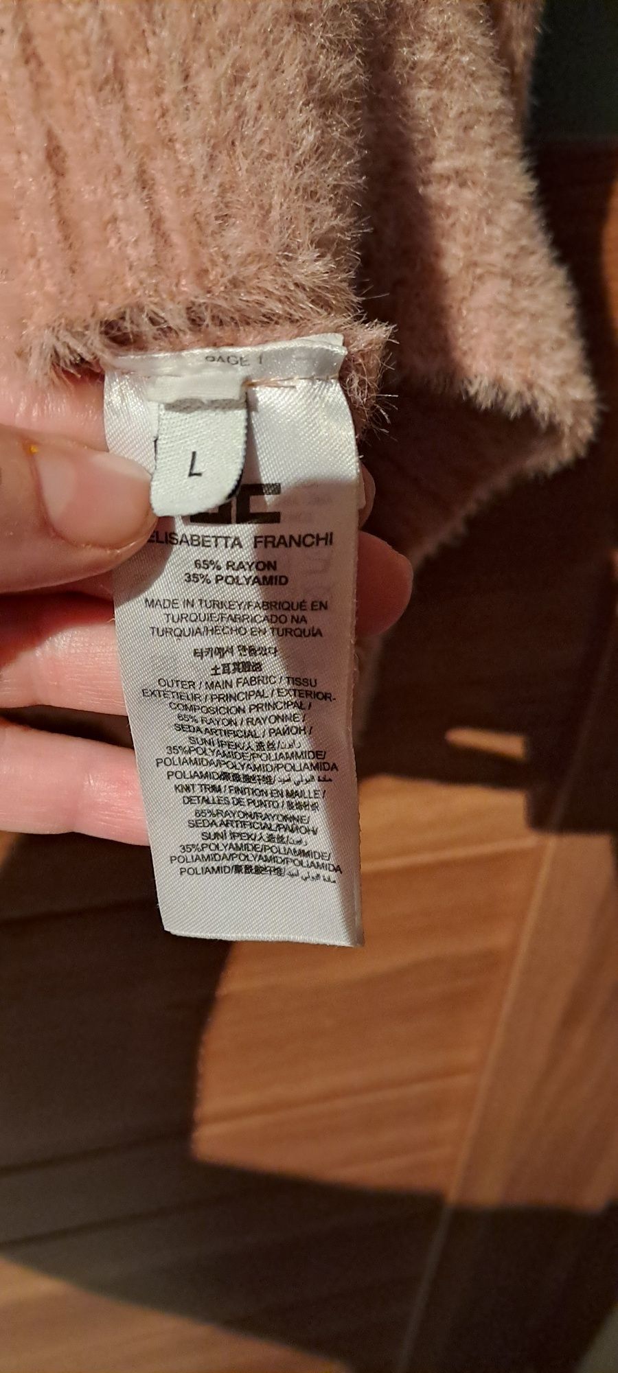 Sweter damski Eliasabetta Franchi duzy