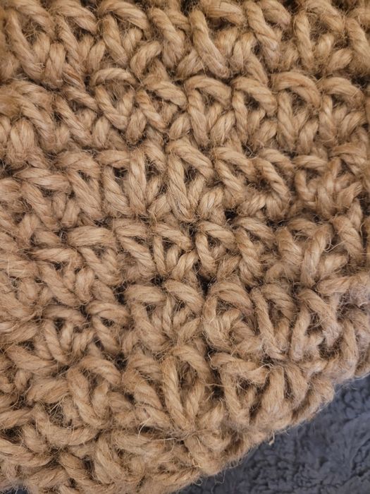 Torba jutowa handmade Nowa