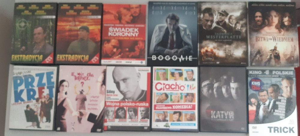 Kino Polskie - Wyprzedaż domowej kolekcji - 12 płyt DVD