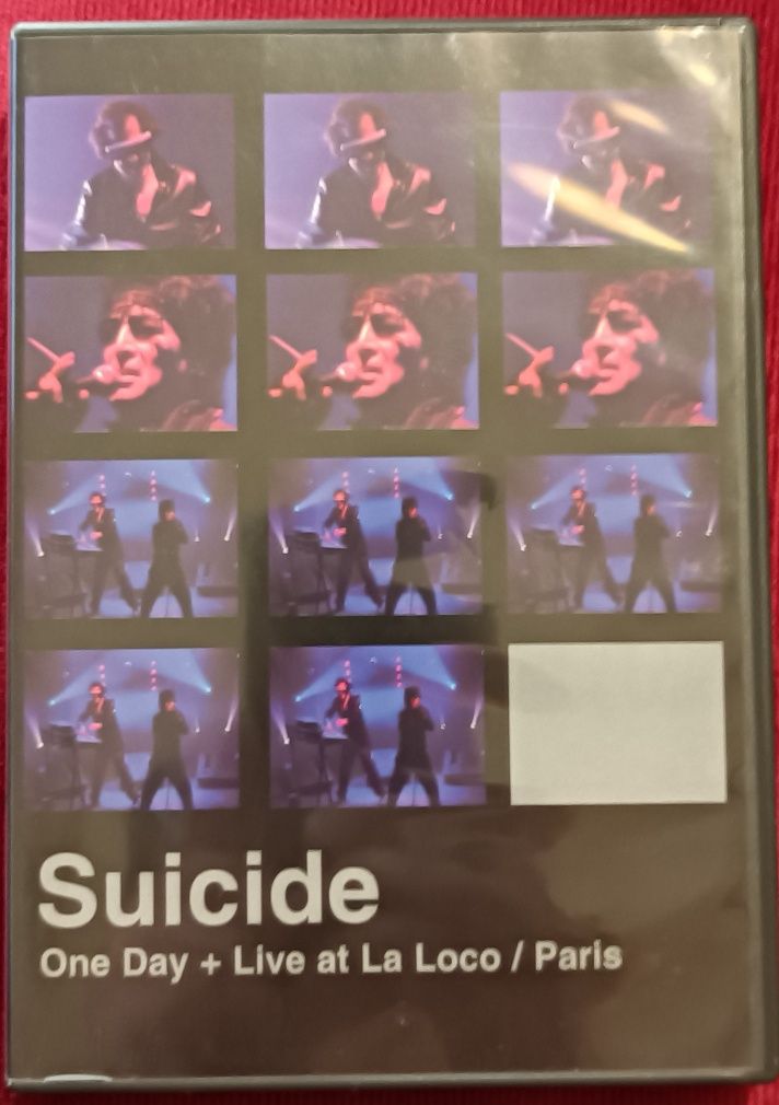 Suicide "Live at La Locomotive, Paris 2005" DVD RARO