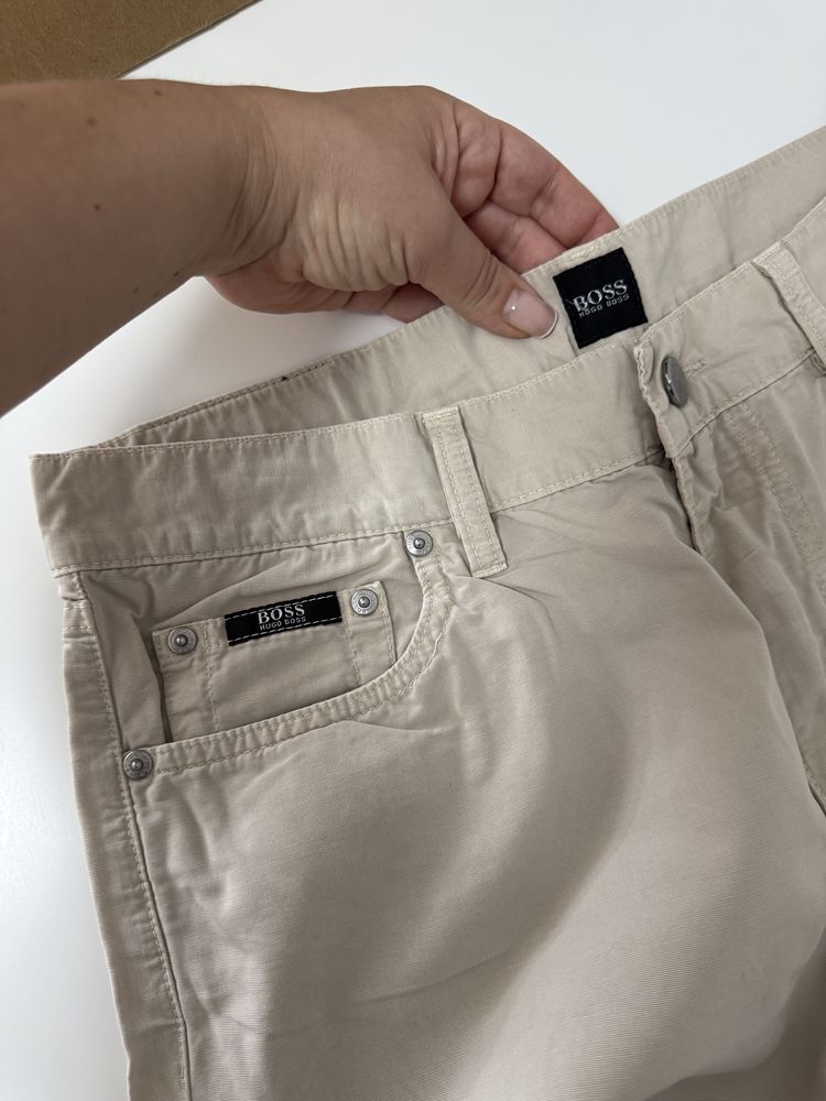 Чоловічі котонові брюки Hugo Boss 35/34 оригінал