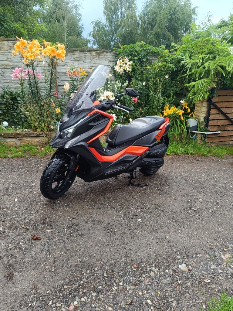 KYMCO  DT X.   125 .ABS.  2023 rok.