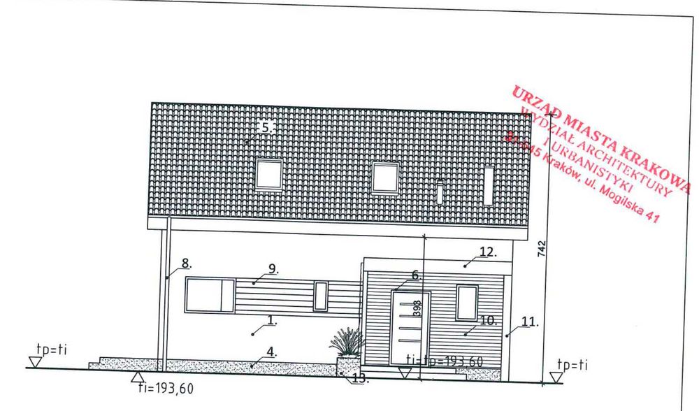 Działka budowlana z mediami, projektem i pozwoleniem na budowę