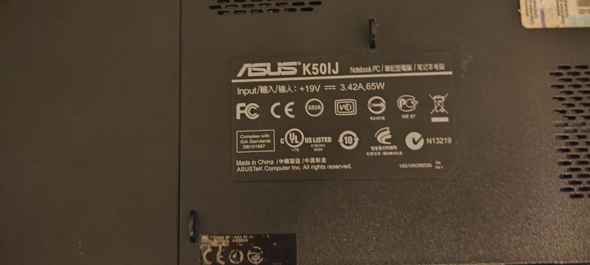 Laptop Asus K50IJ