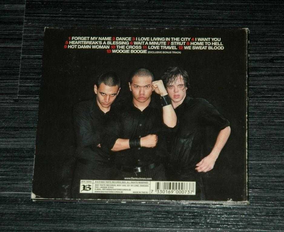 DANKO JONES - We Sweat Blood. 2003 Bad Taste. Ltd Digipak.