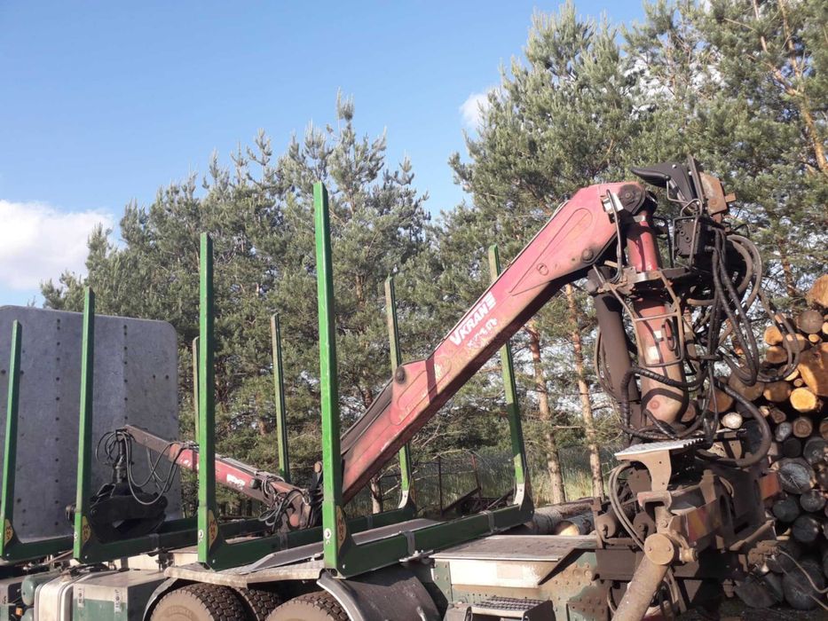 HDS do drewna .VKRAN V10. SCANIA