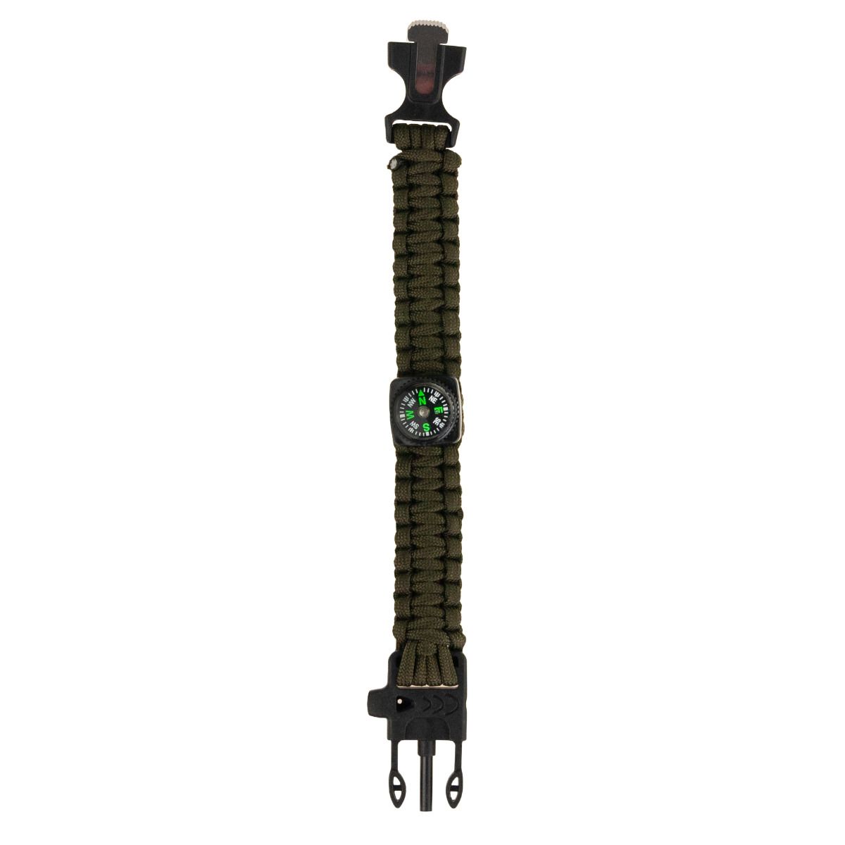 ss88 bransoletka survival opaska 5w1 kompas krzesiwo