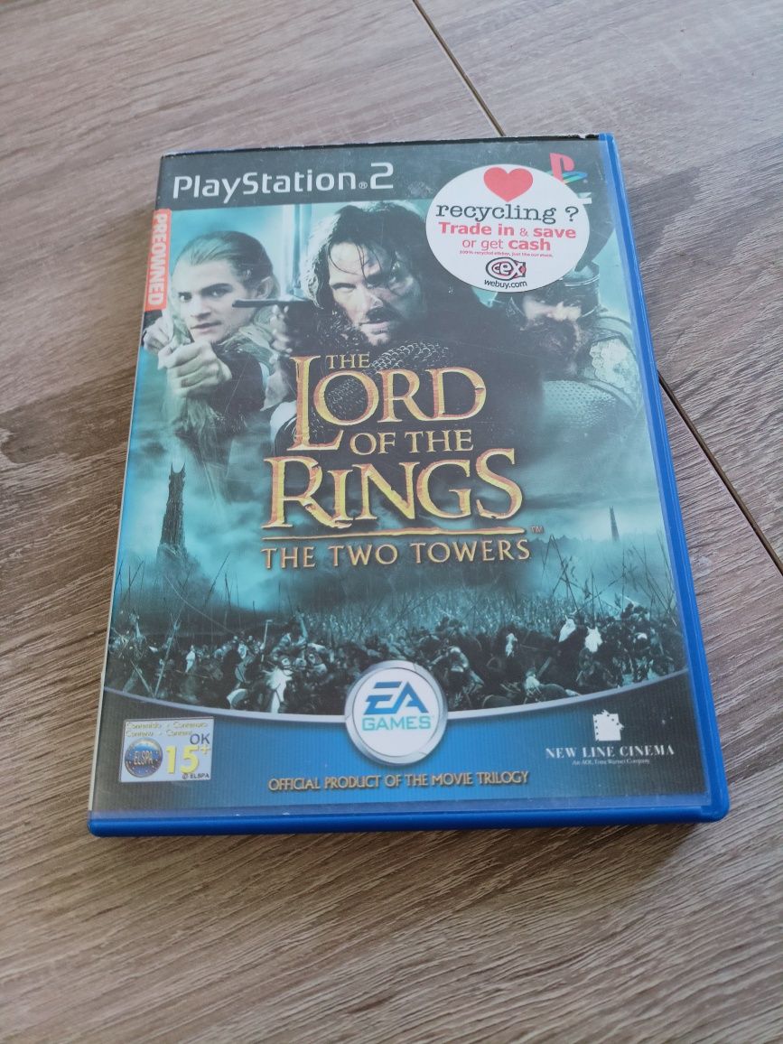 Gra ps2 The lord od the rings Two towers #MZ12