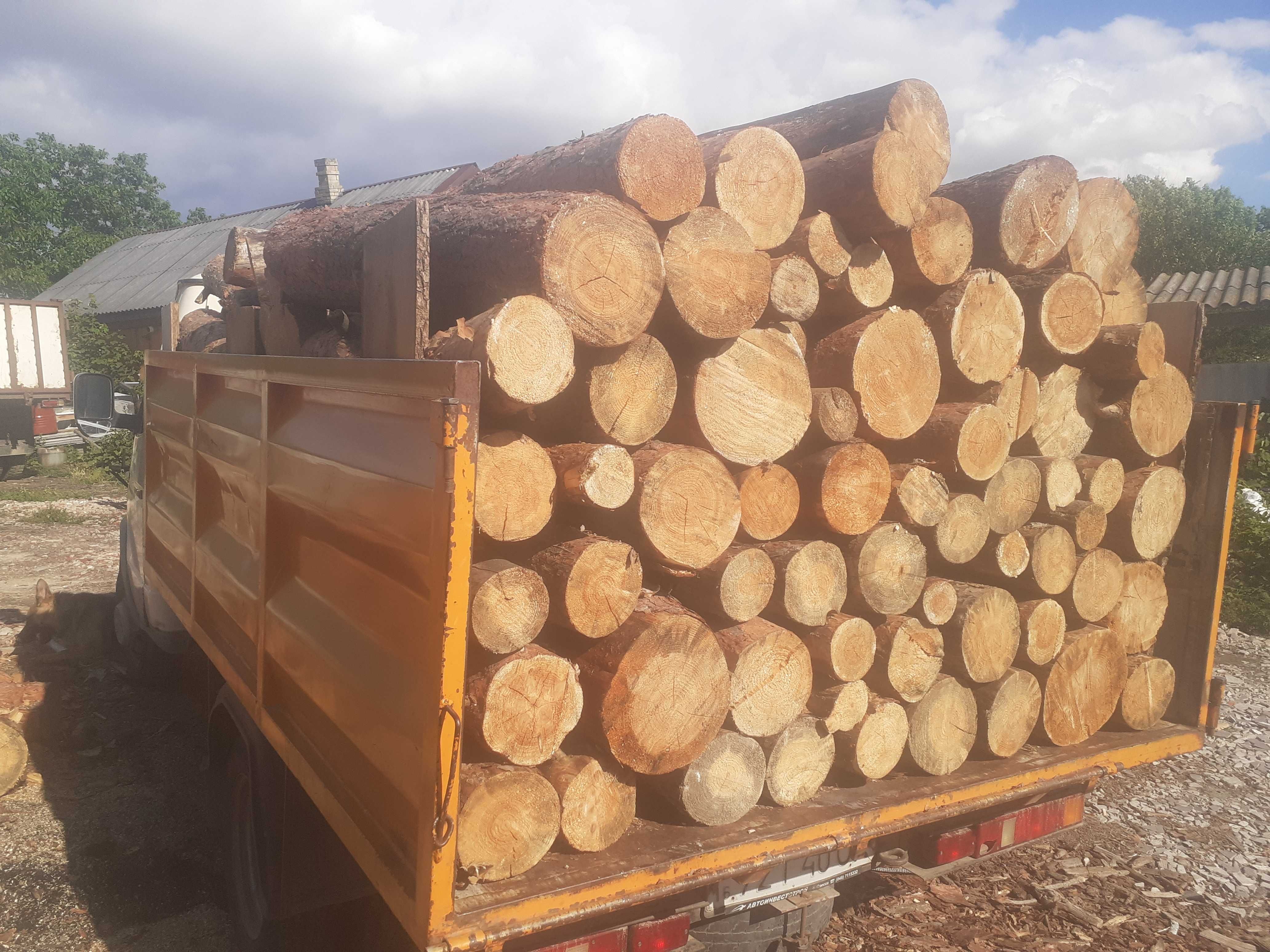 Бесплатная доставка дров сосновых по Одессе и области