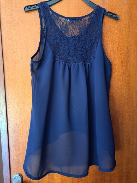 Blusa senhora com renda