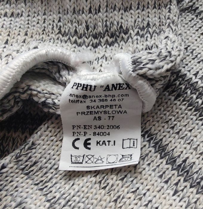 Skarpety przemysłowe 2 pary nowe