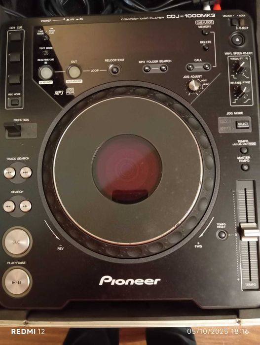 Pioneer CDJ 1000 MK3 (Par) c/ Mala Transporte