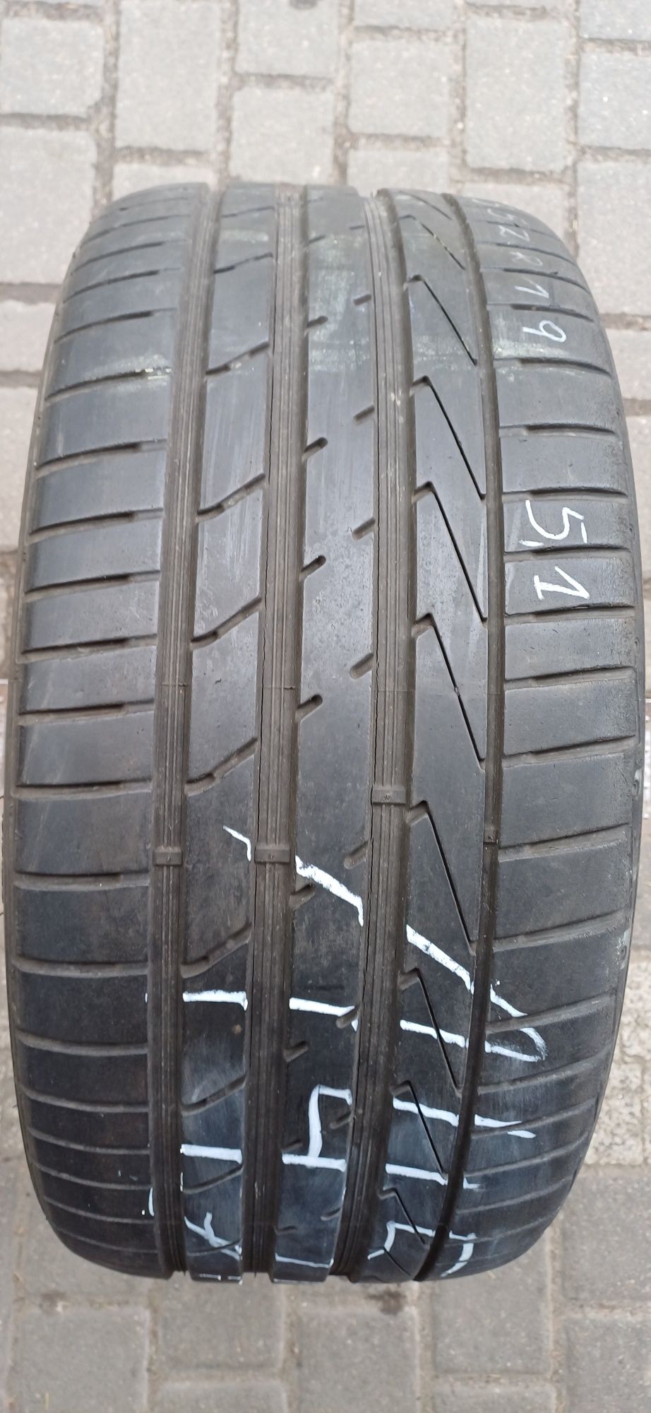 HANKOOK 255/35R19 96Y , pojedyńcza opona letnia.