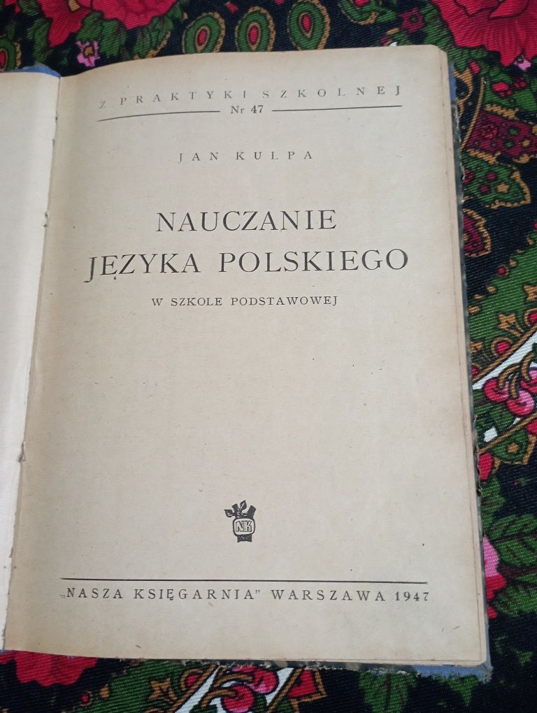 Stalinogród : Książka Nauczanie języka polskiego
