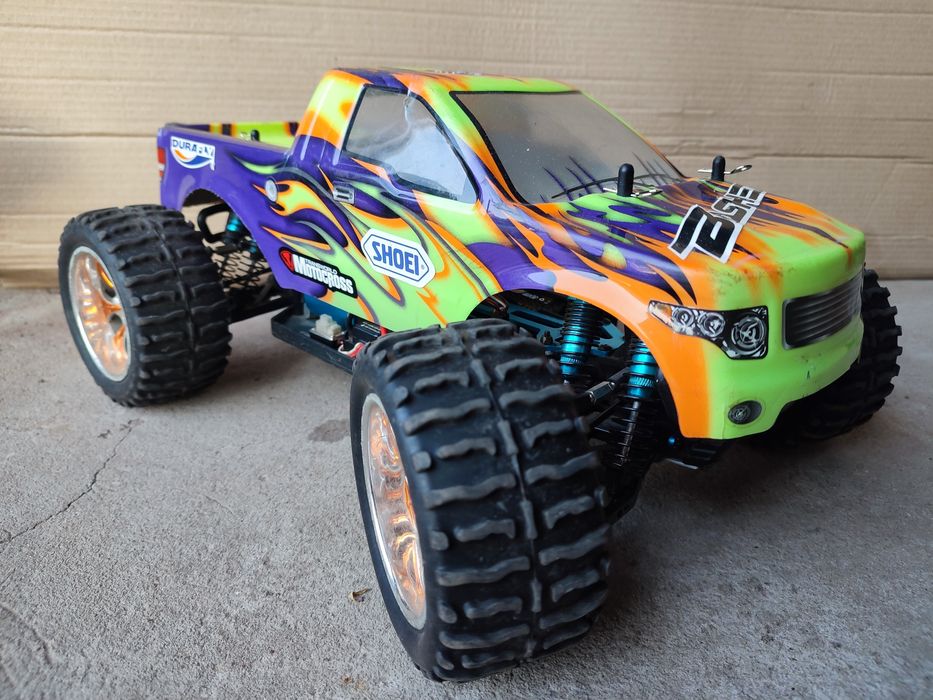 RC HSP Brontosaurus 94111 PRO 1:10 Brushless 60км/г радіокерована  маш