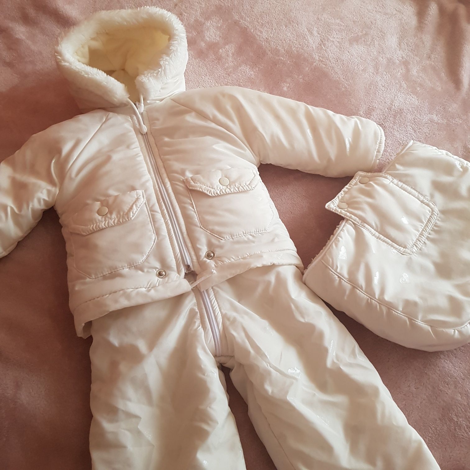 Kombinezon zimowy (śpiwórek,  kurtka, spodnie)