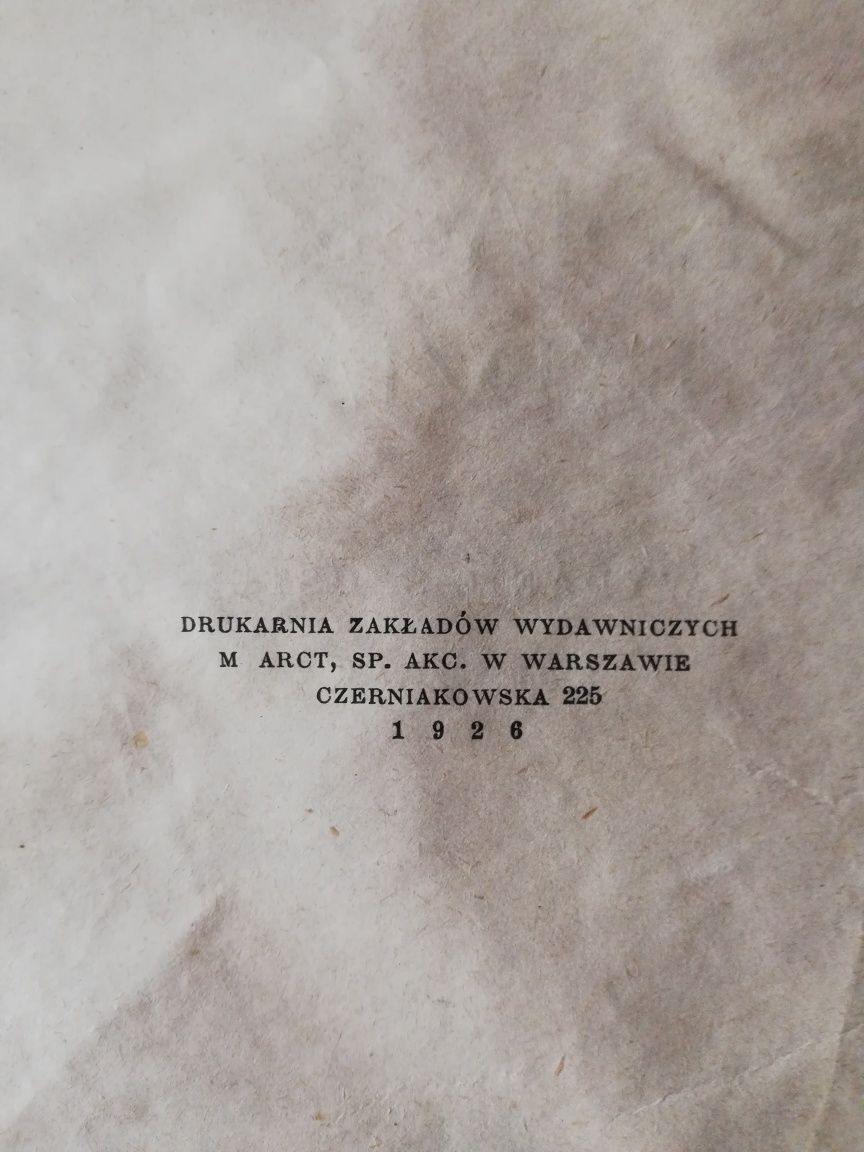 książka "książka dla Tadzia i Zosi" BIAŁY KRUK wydanie przedwojenne