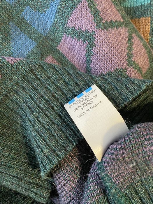 Вінтажний вовняний светр Adidas