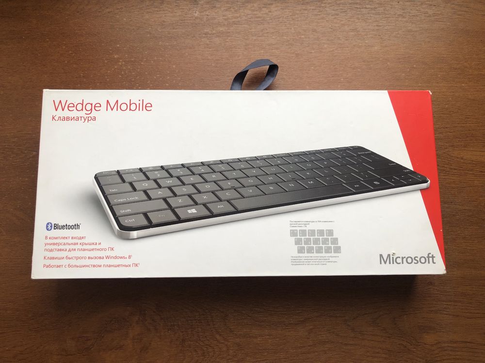 Беспроводная клавиатура Microsoft Wedge Mobile