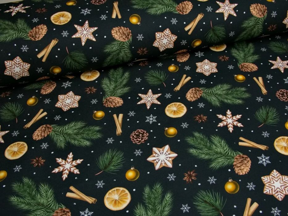 Скатертина ранер новорічна водовідхуюча