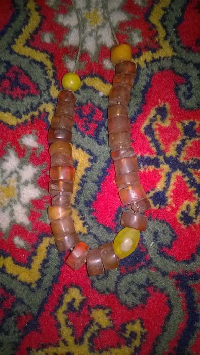 Янтарні буси Буси бурштин Бурштинові буси жіночі старовинні