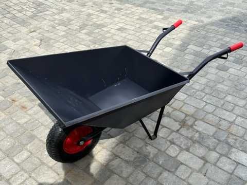 Taczka budowlana polska solidna 90L gruba blacha 1,7 mm