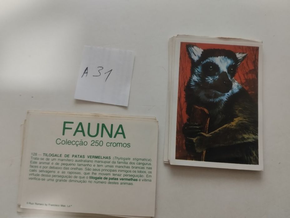 A4 Cromos de várias coleções