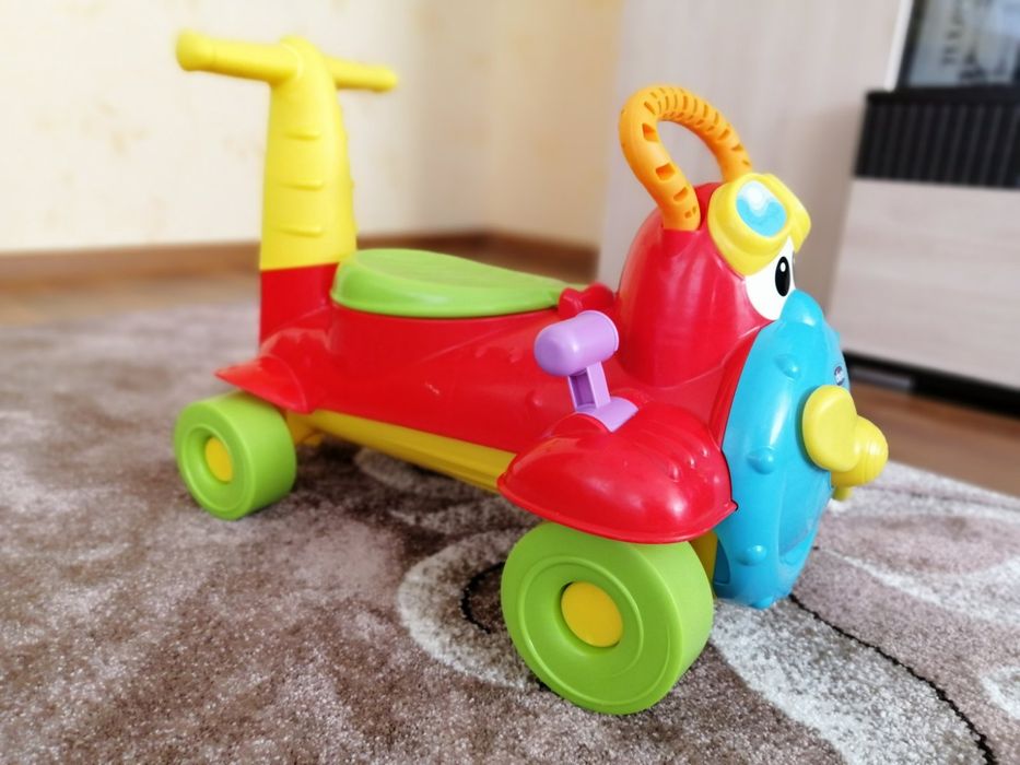 Толокар Chicco, толокар вертоліт, машинка-толокар, каталка