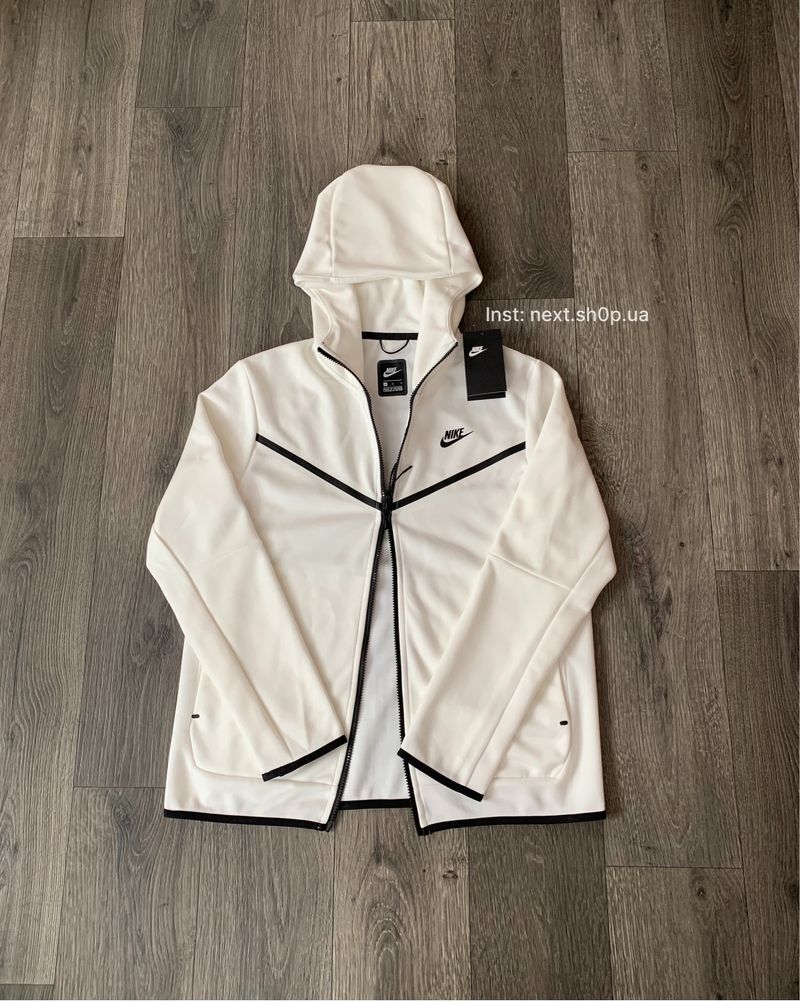 Чоловіча кофта Nike Tech Fleese | Кофта найк теч фліс | Зіп худі Найк