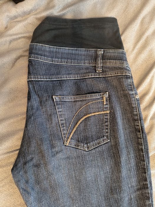 Spodnie jeansy ciążowe rozm. 48