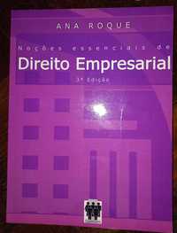 Noções essenciais de direito empresarial - Ana Roque