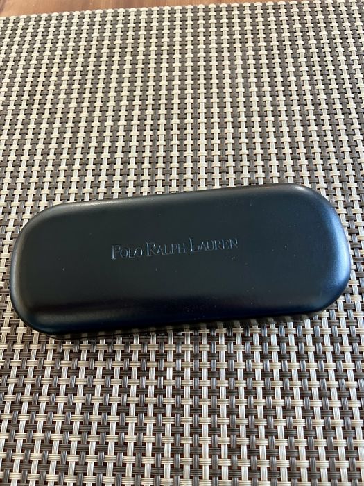 Polo Ralph Lauren Skorzane Etui na Okulary