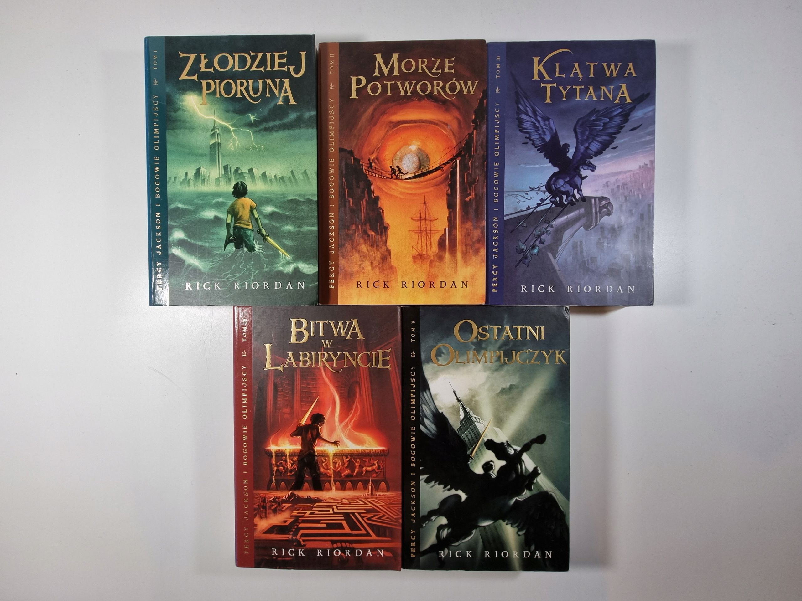 Percy Jackson i Bogowie Olimpijscy 1-5 / Rick Riordan