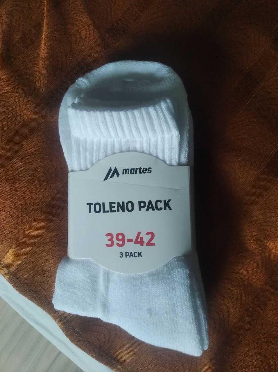 Skarpety za Kostkę MARTES TOLENO PACK Biale, Czarne i Szare