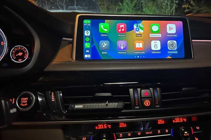 BMW MINI CarPlay Mapy Konwersja Kodowanie EVO ID4/5/6/7/8 NBT