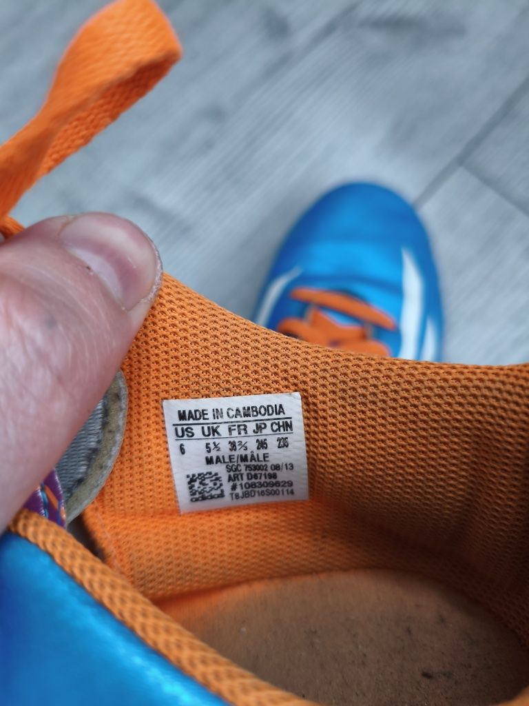 Футзалки Adidas F10 38.5(6) 24,5см