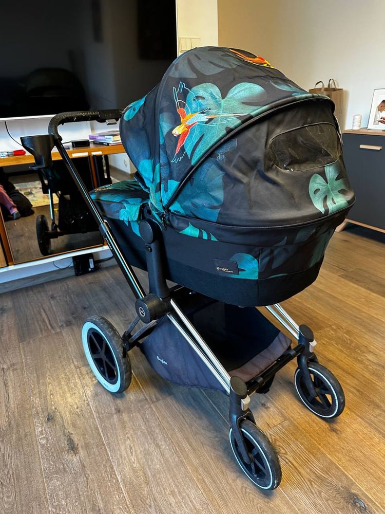 Wózek Cybex Priam Birds of Padise 2wl Gondola i spacerowka