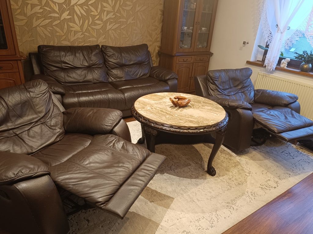 Zestaw wypoczynkowy gala dwa fotele plus sofa